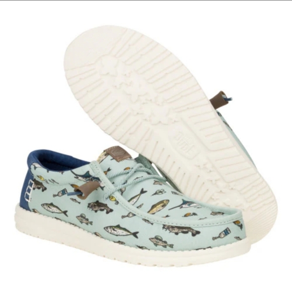 Hey Dude Mens Wally Marlin Slip On Shoes main image 8